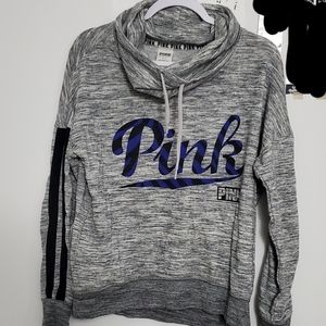 Pink large turtle neck sweater